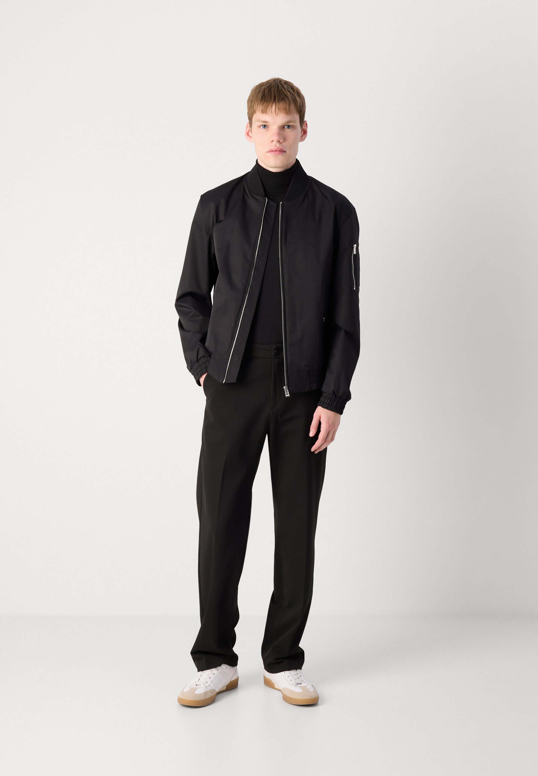 BOSS COMBER - Bomberjack - zwart
