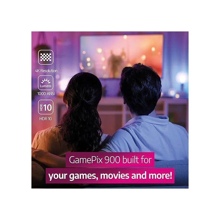Proyector de vídeo - PHILIPS - Gamepix 900 - 4K UHD - 1000 lúmenes ANSI - LED - 120