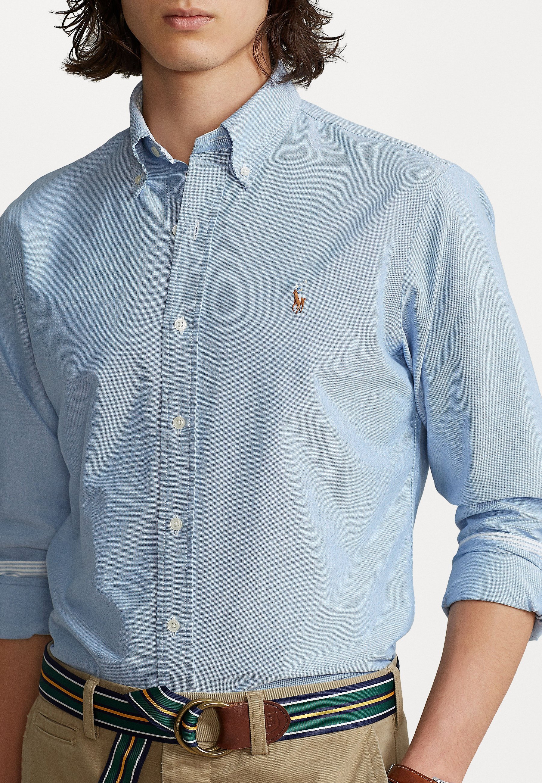 Polo Ralph Lauren Slim Fit Oxford Shirt - Shirt - blauw
