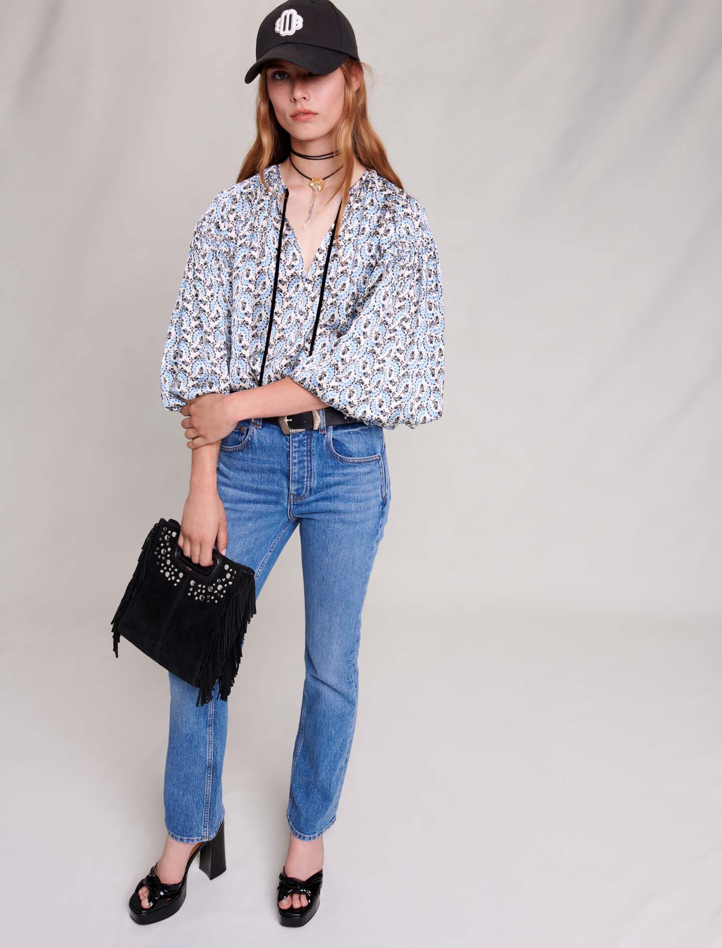Rechte jeans - Blauw