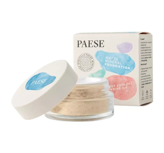 Paese Minerals matujący podkład mineralny 101W Beige 7 g