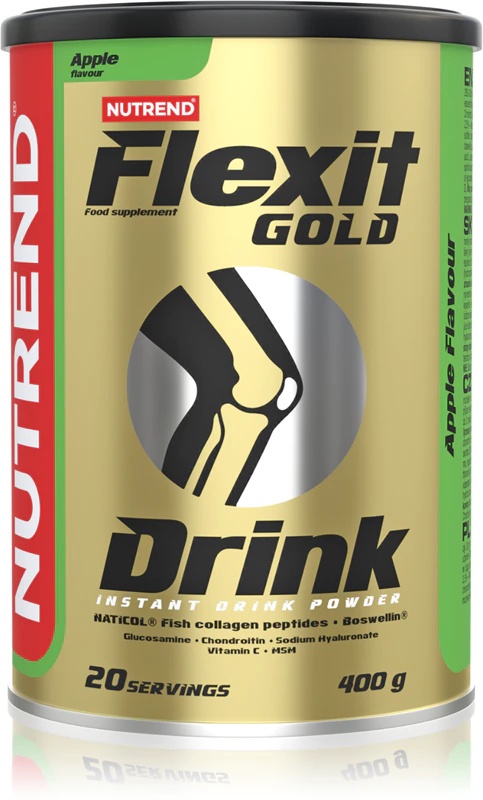 Nutrend Flexit Gold Drink pulverveida locītavu uztura bagātinātājs
