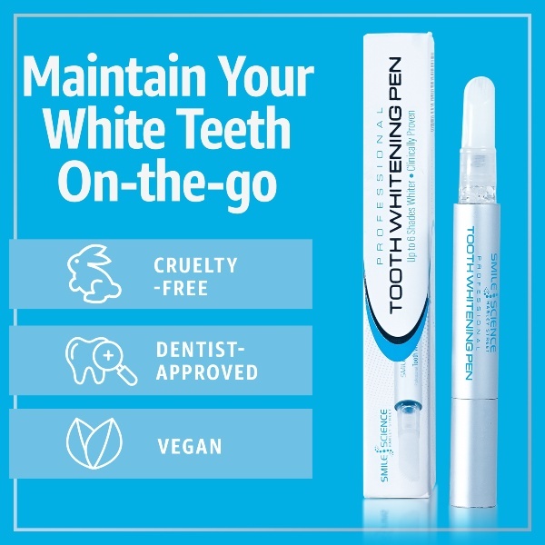 Smile Science Harley Street Professional -hampaidenvalkaisukynä