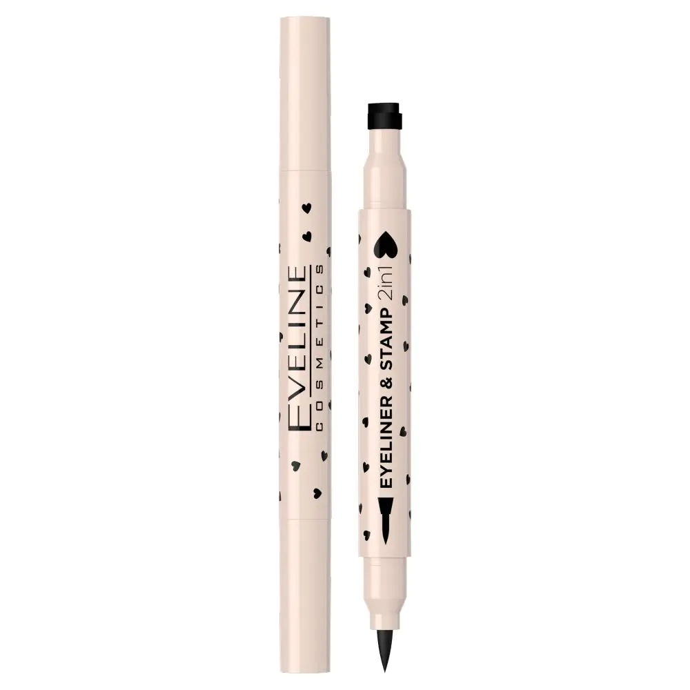 Eveline 2w1 Eyeliner & Stempel w pisaku01 Serce