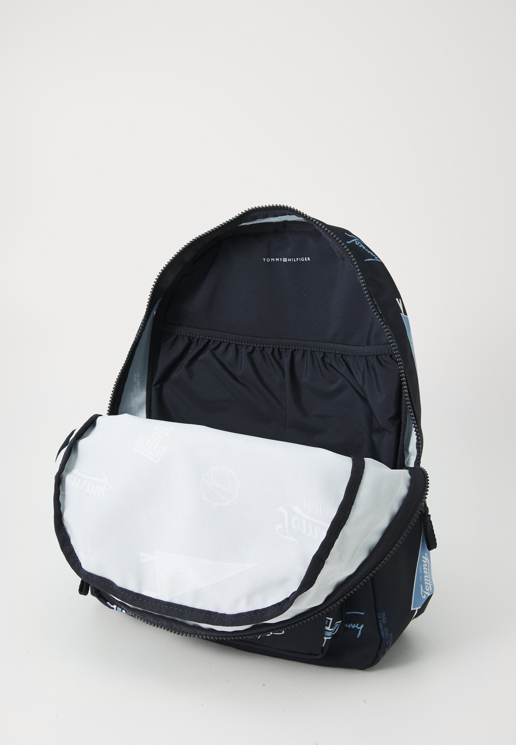 Tommy Hilfiger UNISEX - Schultasche - Weltraumblau mit Allover-Print