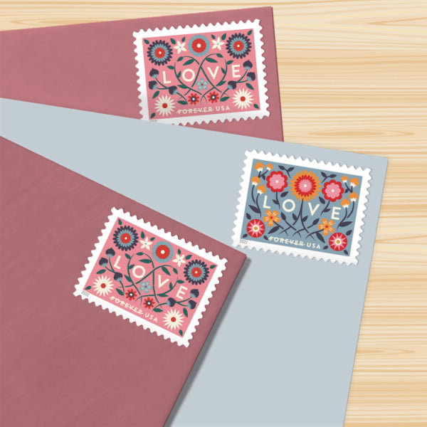2022 Love Forever Stamps