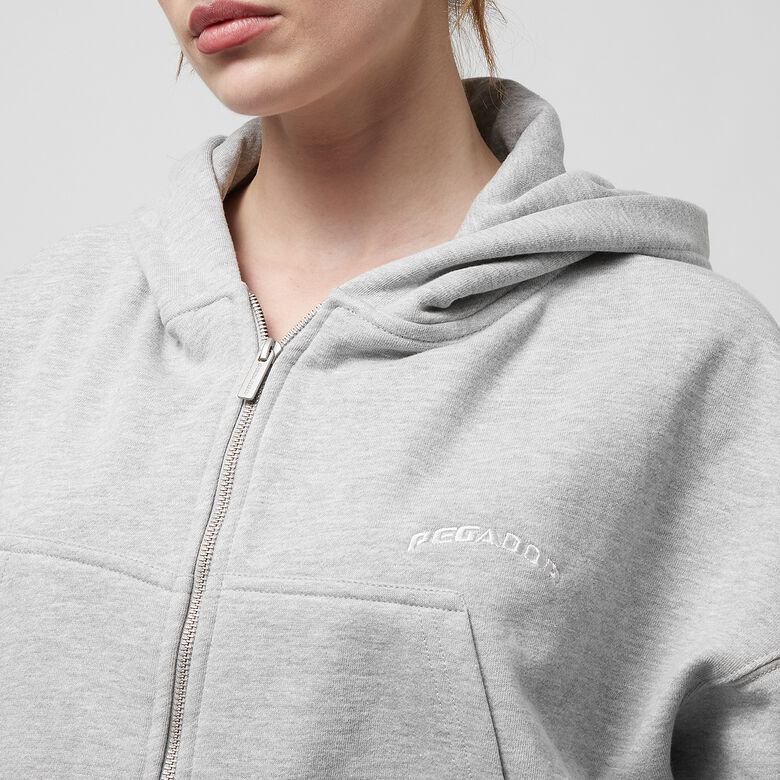 Dorset Cropped Zip Hoodie