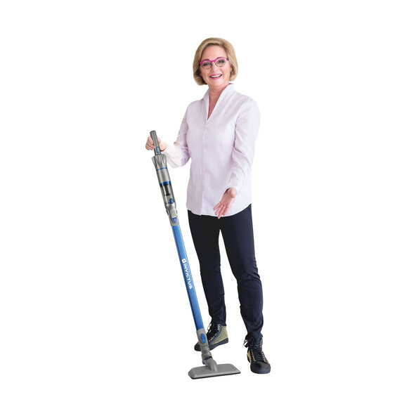 One 2.0 cordless handheld vacuum cleaner, 16-piece set.