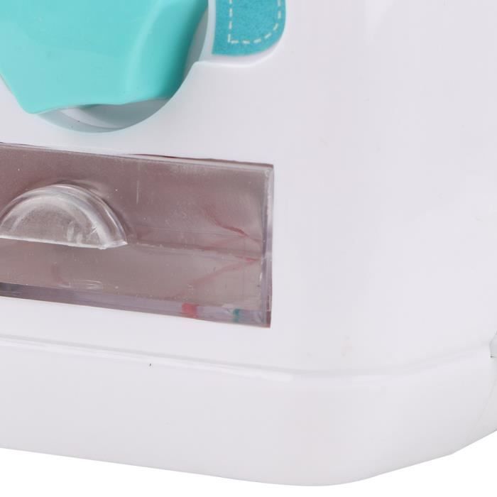 Máquina de coser eléctrica de tamaño mediano, juguete educativo, juguete interesante para niños.