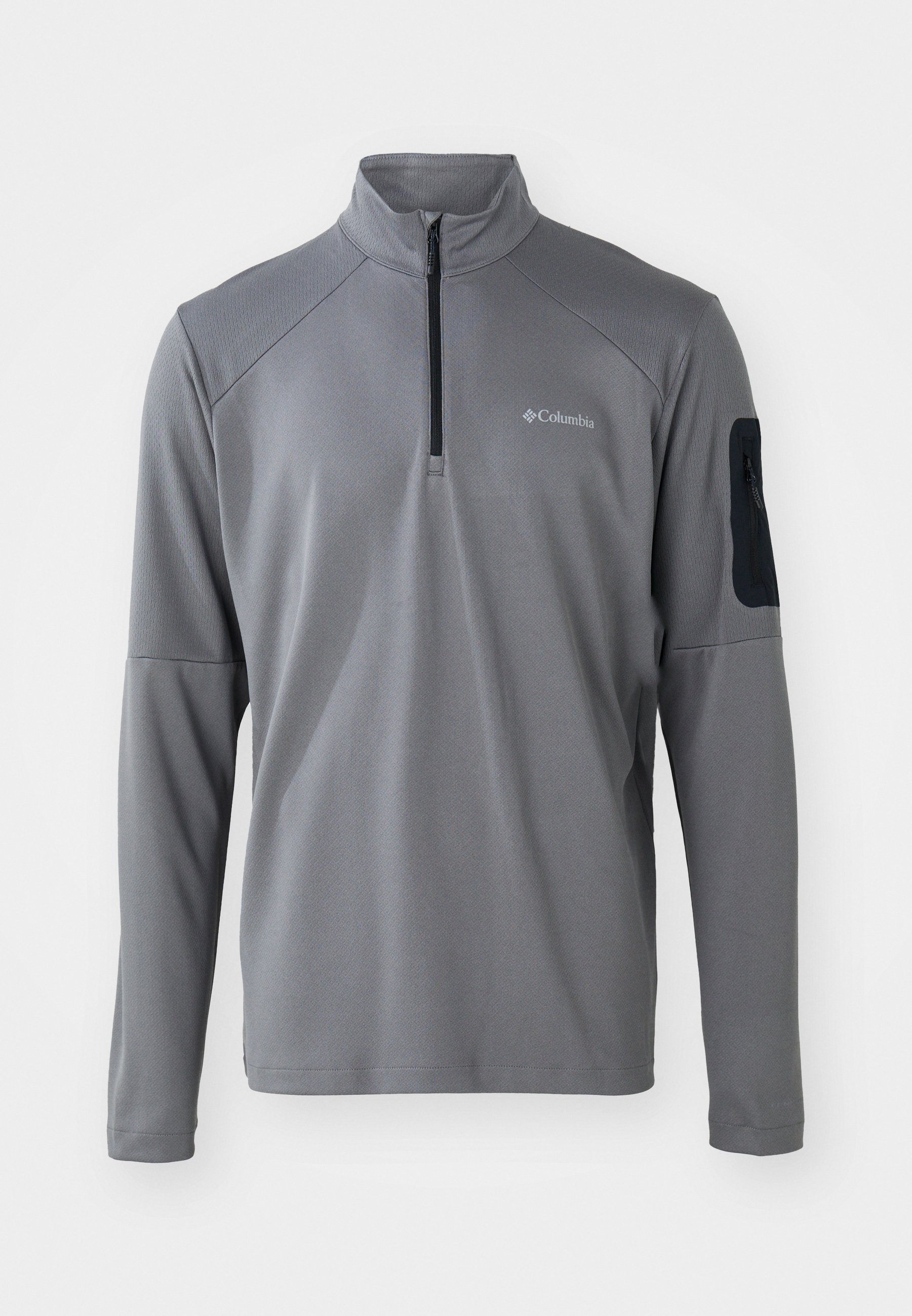 Columbia COLUMBIA TECH™ 1/4 ZIP - Top met lange mouwen - stadsgrijs/zwart