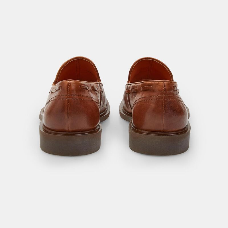 BATA Eleganckie skórzane mokasyny męskie