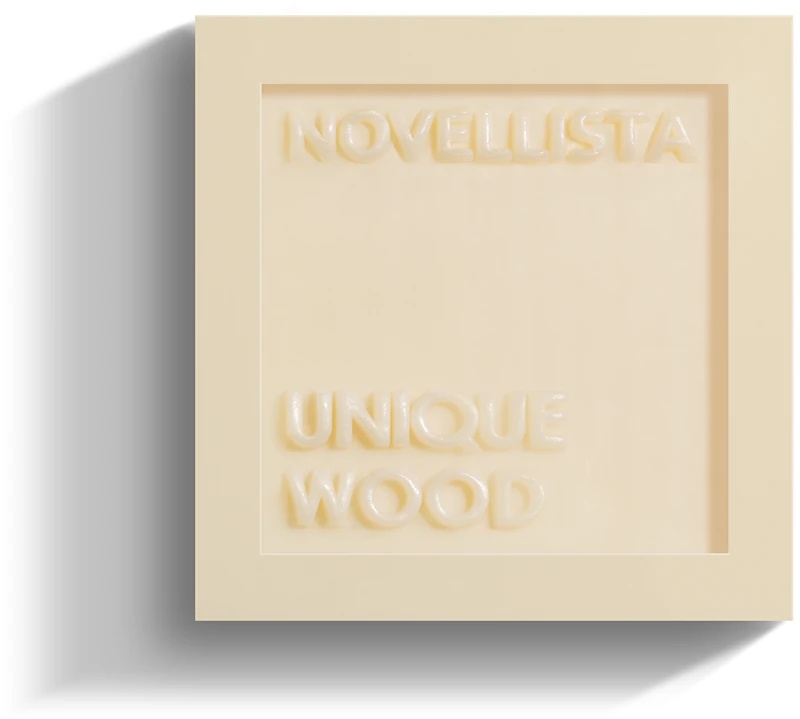 NOVELLISTA unikālas, greznas, koka gabaliņu ziepes sejai, rokām un ķermenim, unisex