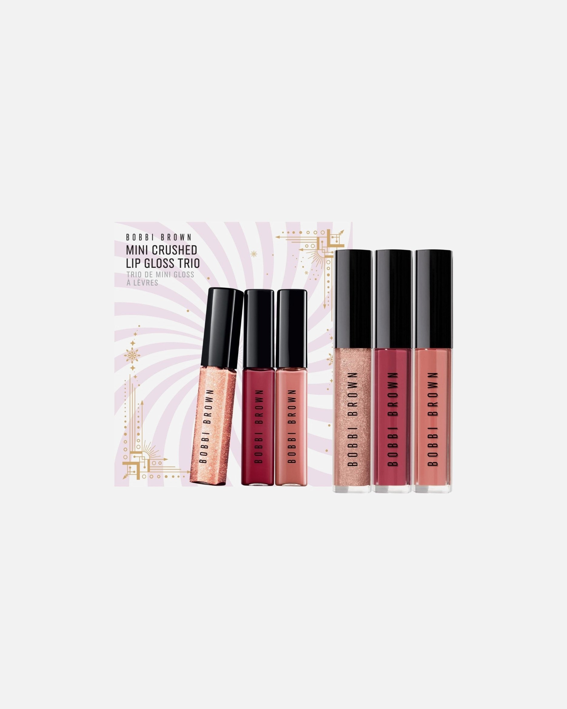 Bobbi Brown lūpu spīdums Minis Mini Crushed lūpu spīduma trio - 1 gab.