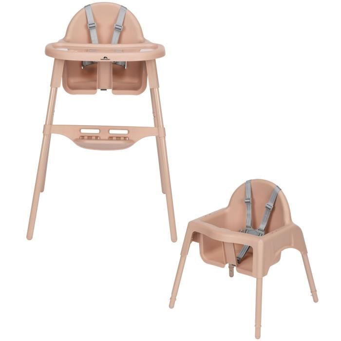 BEBECONFORT Meely 2-in-1 kinderstoel, om te bouwen tot een kleine stoel, van 6 maanden tot 3 jaar (15 kg), huidskleur