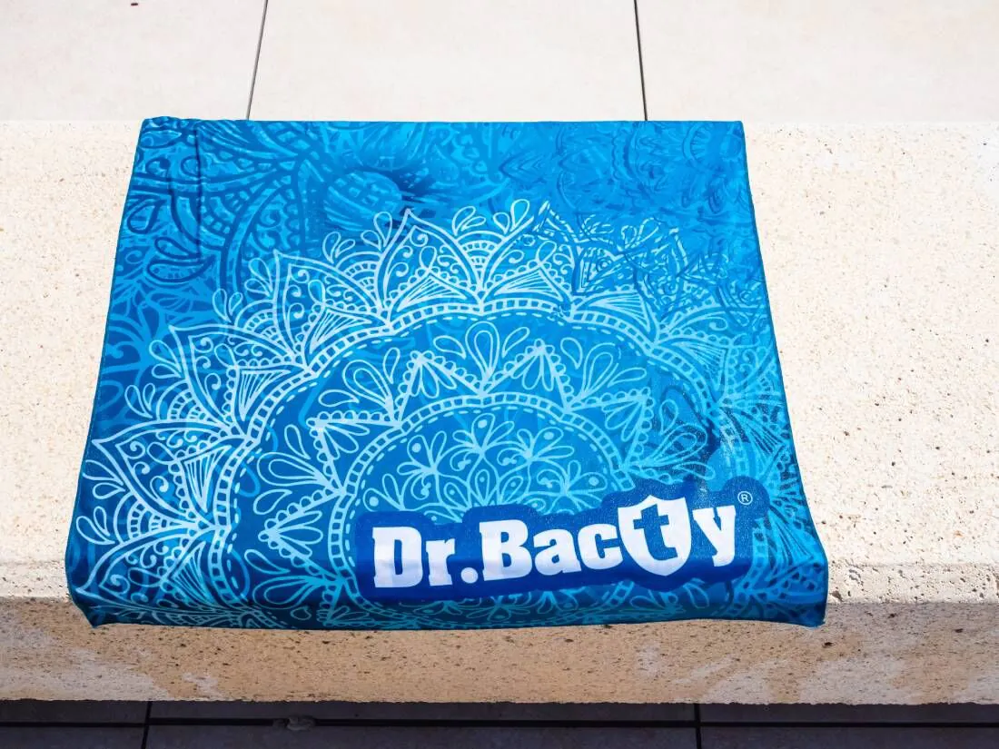 Dr. Bacty Ręcznikmandala Blue L 60 X