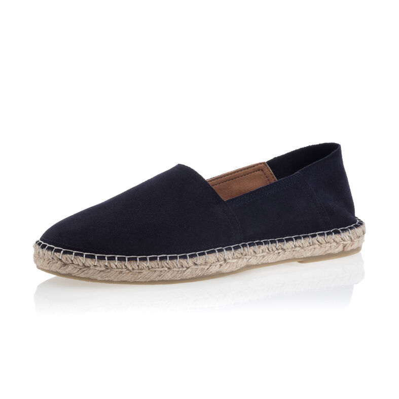 Pánské espadrilky s lanovou podrážkou - modré