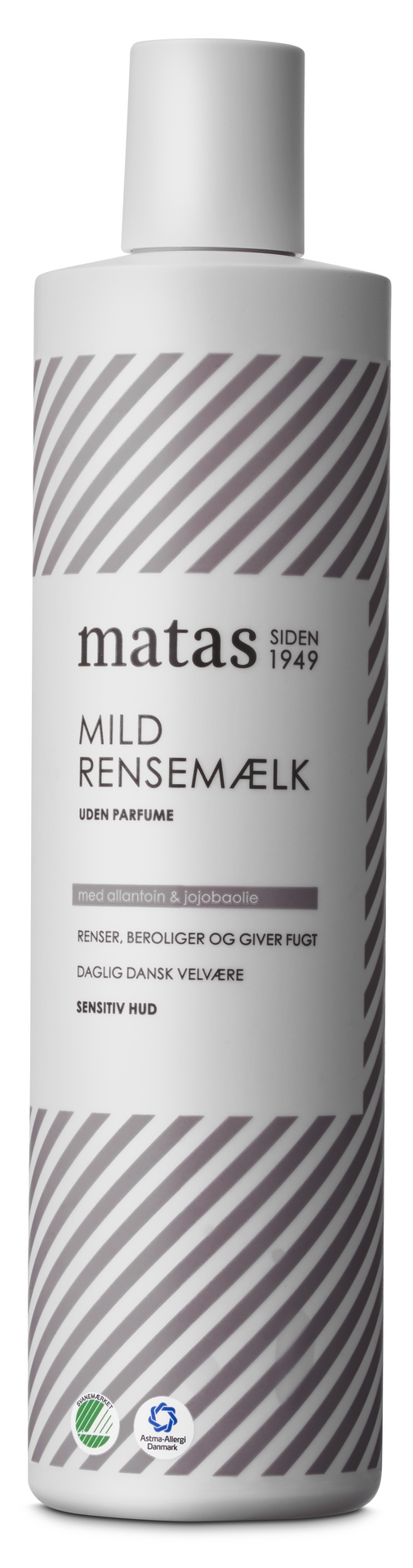 Lapte demachiant delicat pentru ten sensibil, fără parfum, 500 ml - MATAS STRIBER
