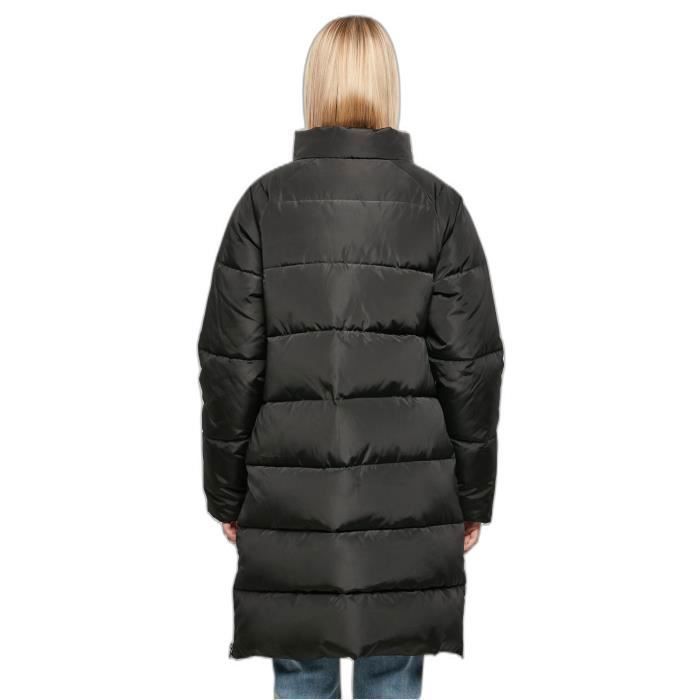 Doudoune femme - URBAN CLASSICS - Noir - Col montant - Confortable - 100% Polyester