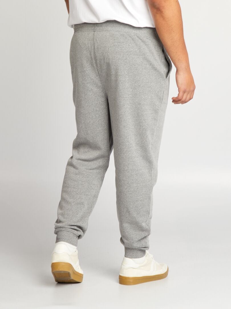 Fleece joggingbroek - GRIJS