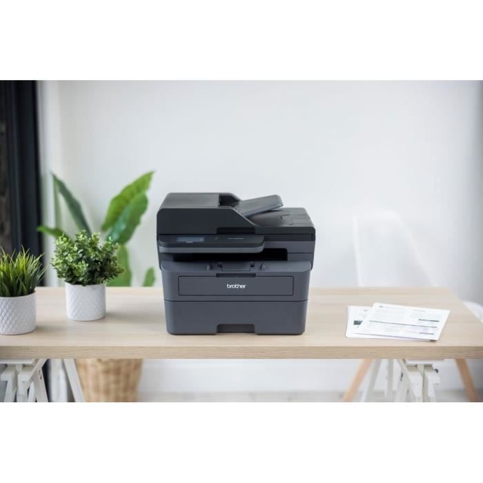Imprimante multifonction - BROTHER - DCP-L2660DW - 3-en-1 - Monochrome Laser - Ethernet et Wifi
