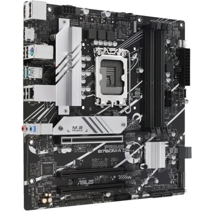 Scheda madre - ASUS - PRIME B760M-A D4-CSM - Intel B760 LGA 1700 micro ATX