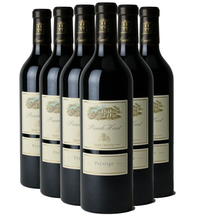 Château Puech Haut Prestige 2021 - Languedoc - Vin Rouge du Languedoc - Roussillon (6x75cl)