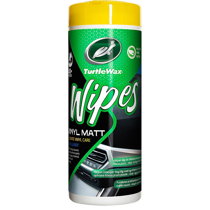 Lingettes Turtle Wipes pour vinyle mat Turtle Wax