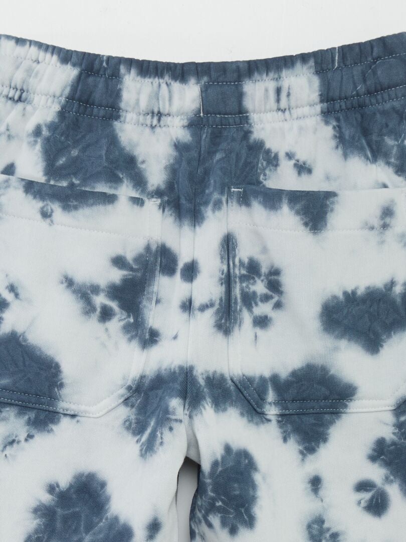 Bermudas de tejido polar - AZUL