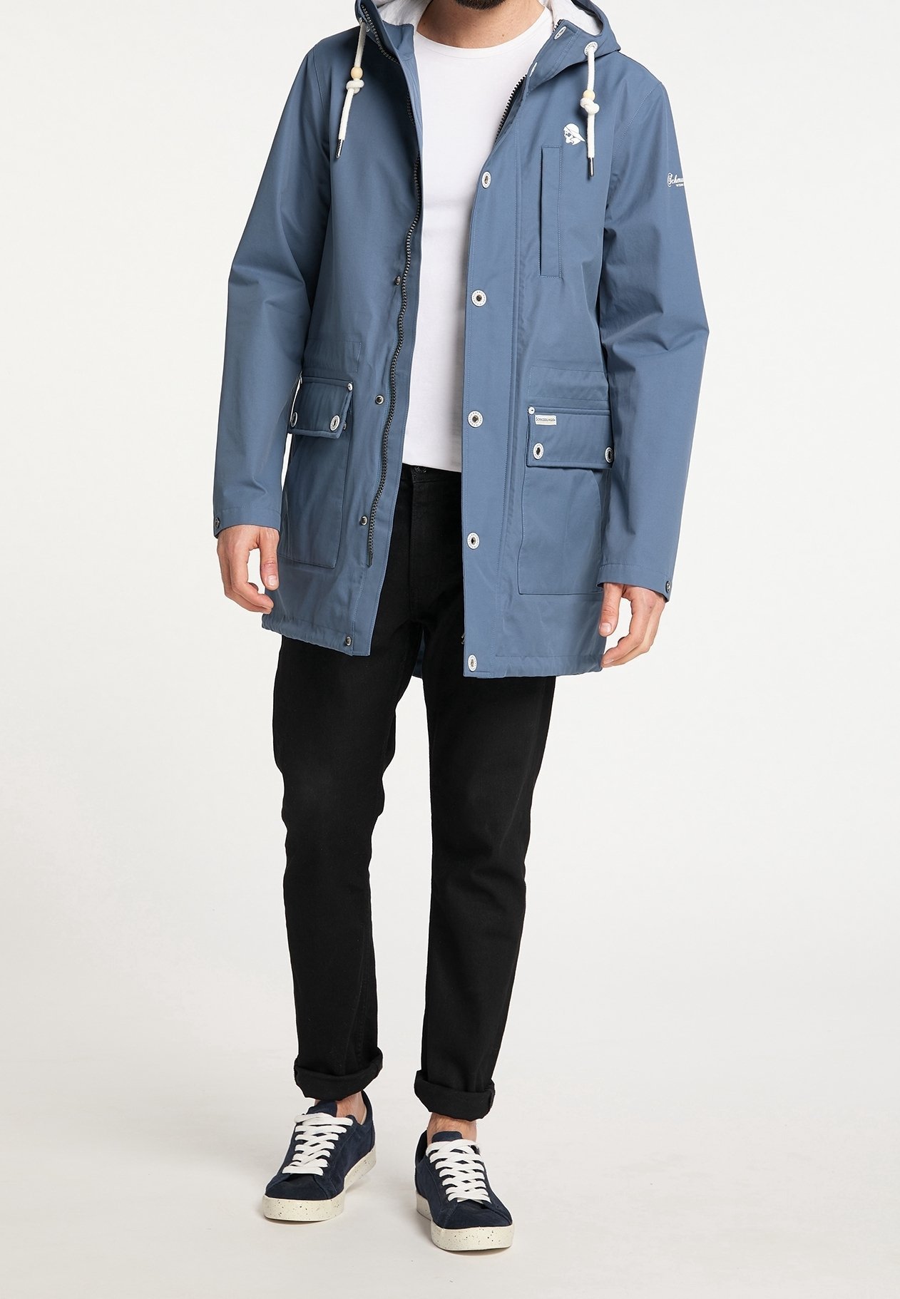 Parka Schmuddelwedda - grigio