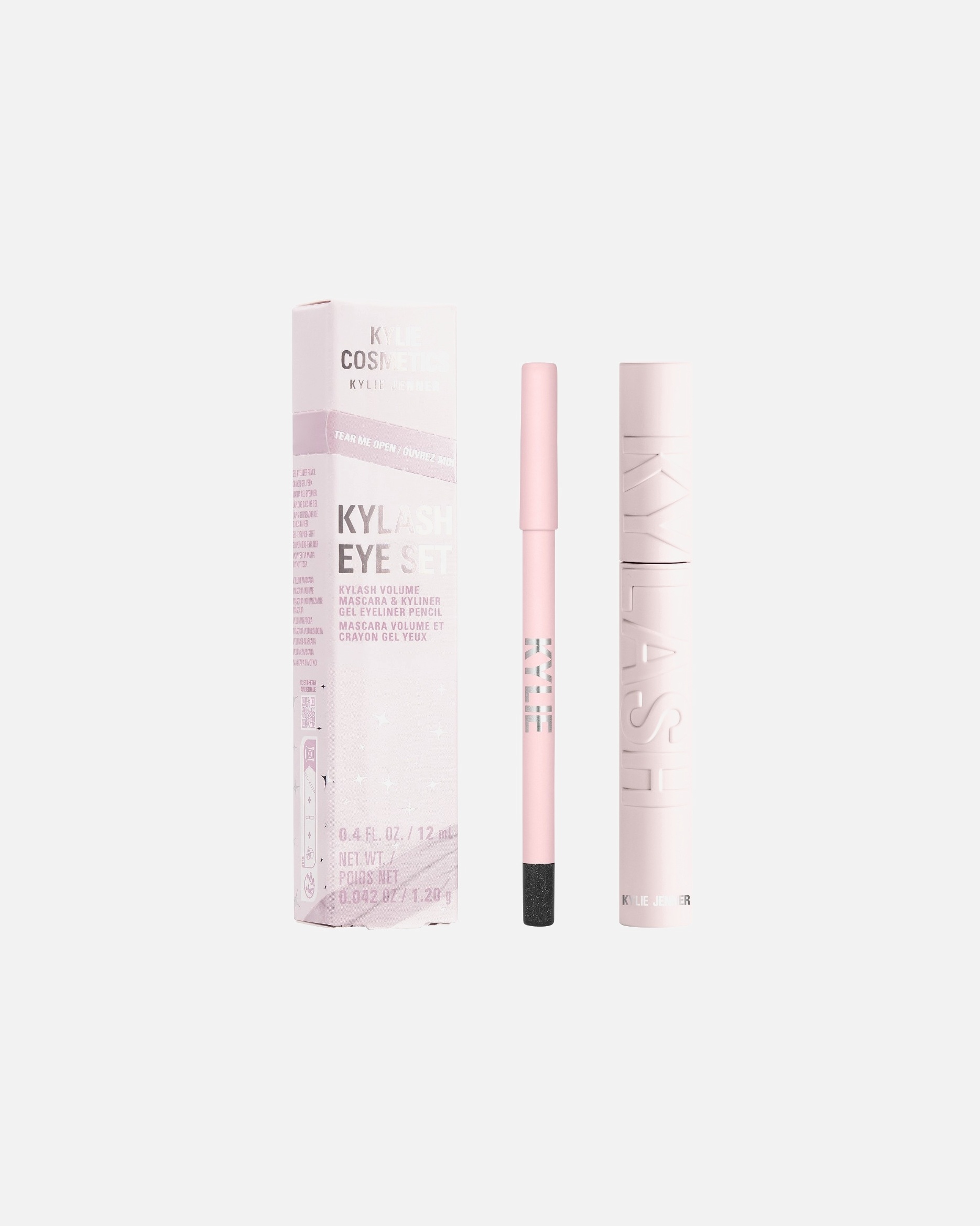 KYLIE COSMETICS Sada líčenia na sviatky Kylie Cosmetics Kylash Eye – dvojdielna darčeková sada na sviatky – 3 kusy