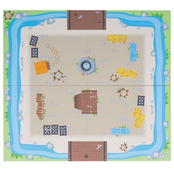 3-in-1 houten ridderkasteel