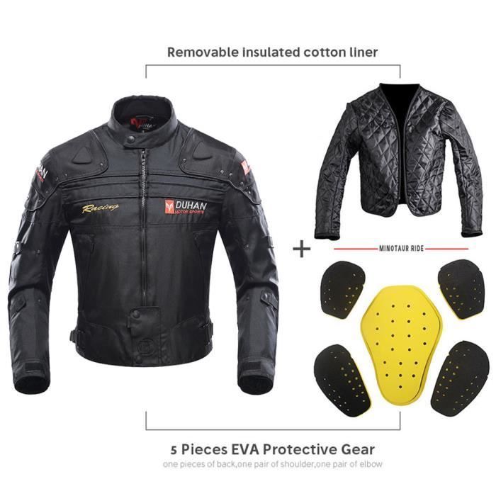 Cortavientos de motocross Duhan, chaqueta de moto, armadura corporal resistente al desgaste