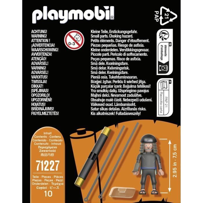 PLAYMOBIL 71227 Hiruzen - Naruto Shippuden - Dès 5 ans