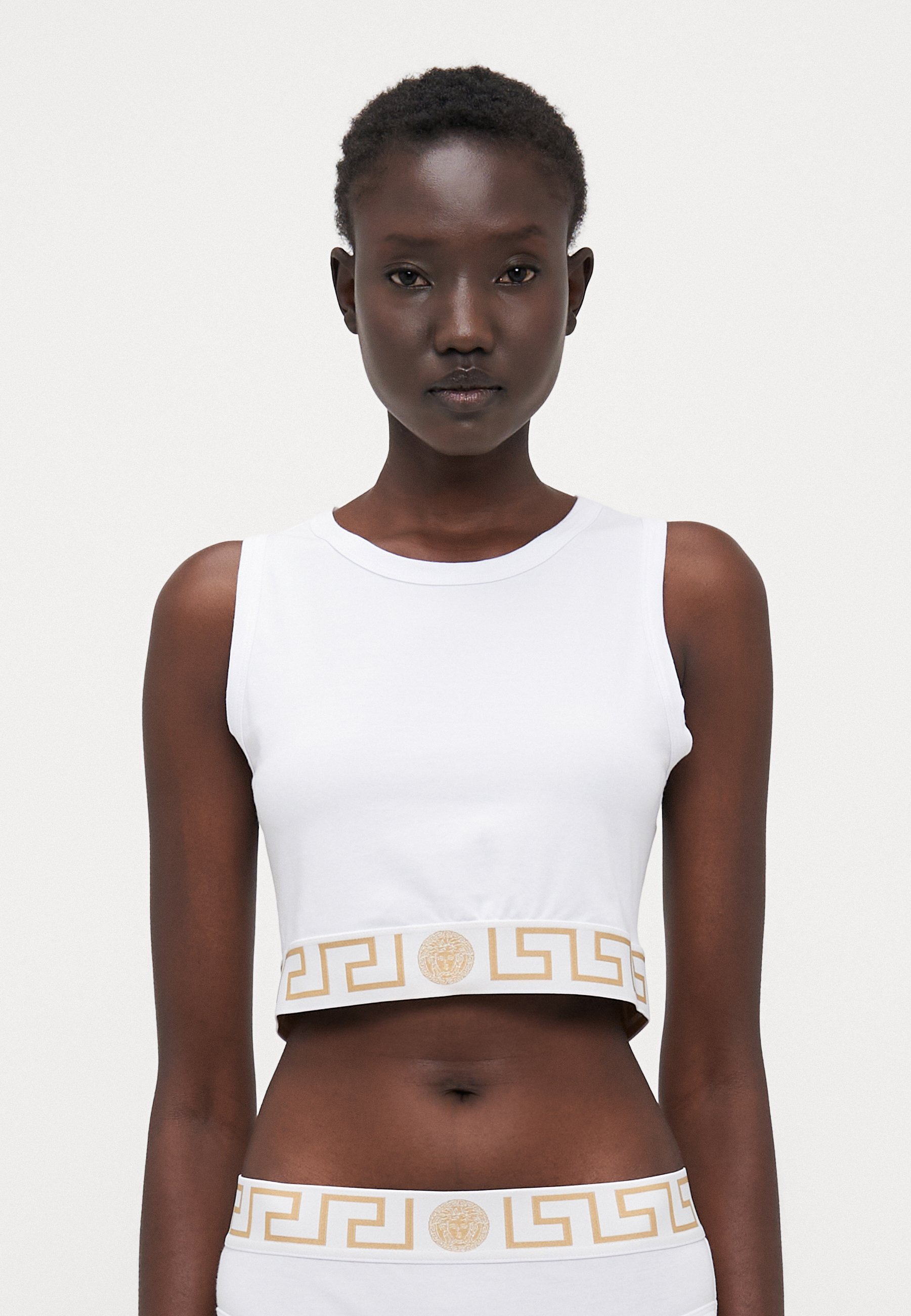 Versace Unterwäsche Topeka Neues Logo - Unterhemd - optisch weiß