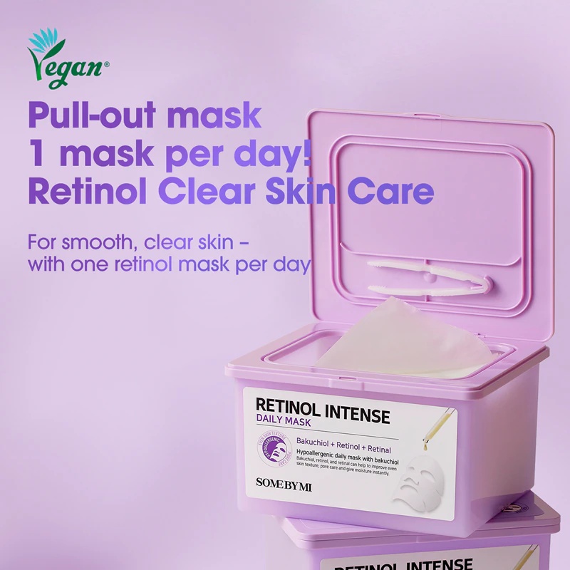 Some By Mi Retinol Intense Daily Mask маска против бора, велико паковање
