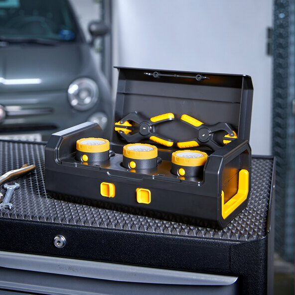 LED-werklampen voor auto's, set van 3