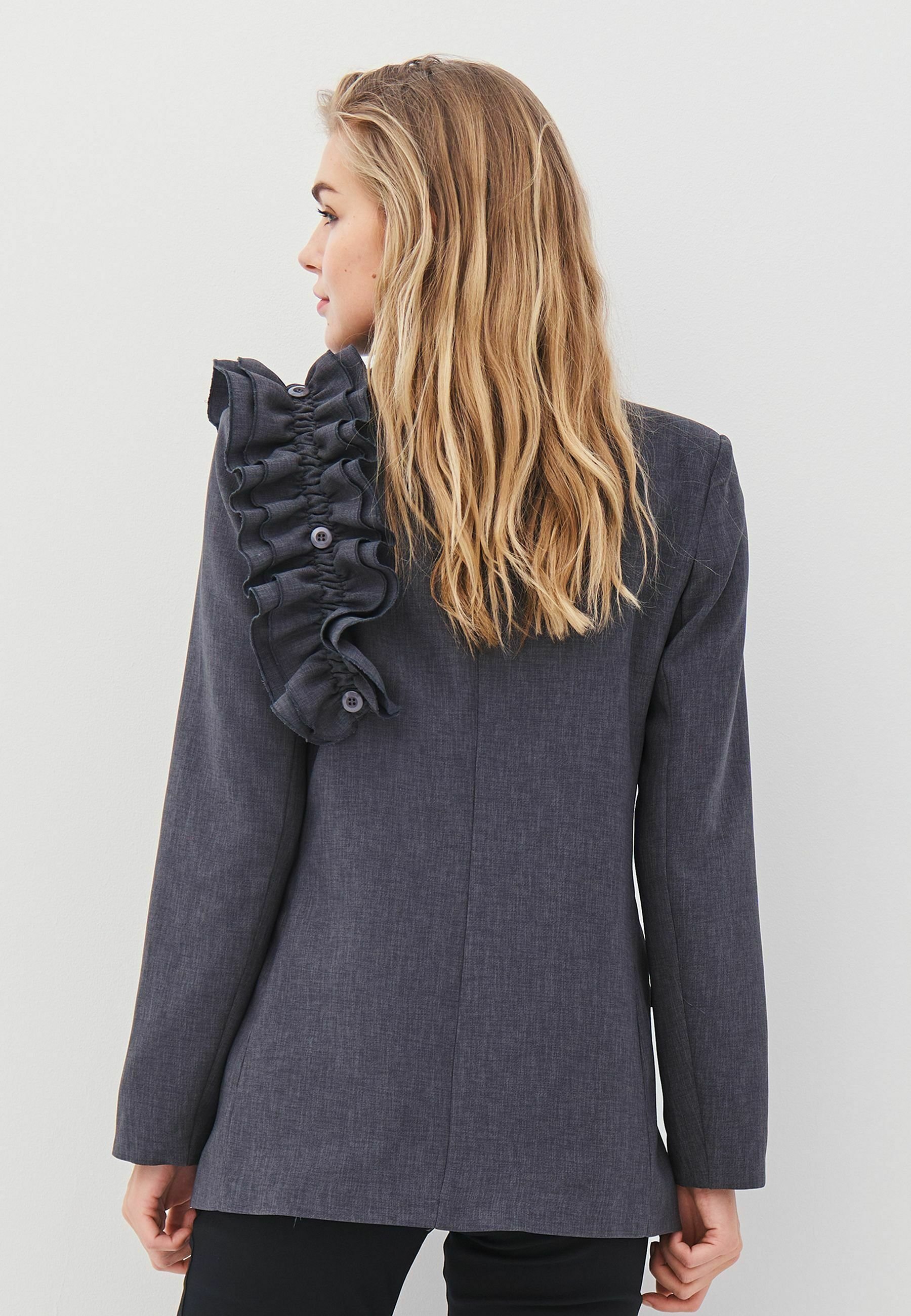 NÜ ALINA - Blazer - grau