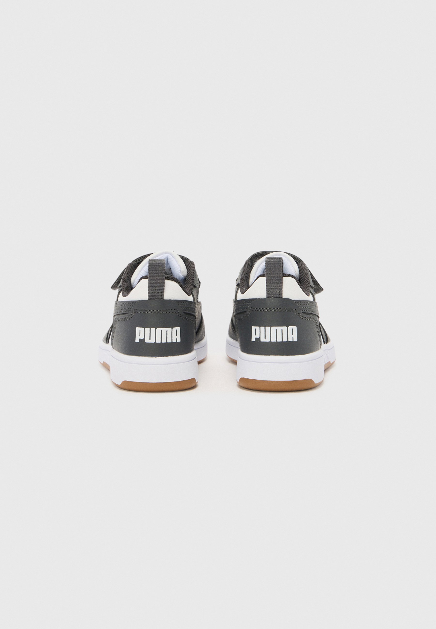 Puma REBOUND V6 UNISEX - Sneakers - wit/donkergrijs