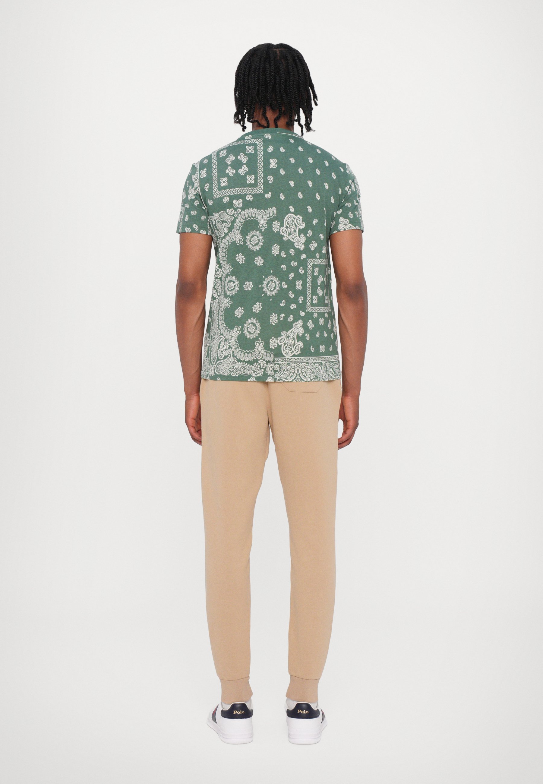 Polo Ralph Lauren T-shirt met korte mouwen en print - gewassen bosgroen