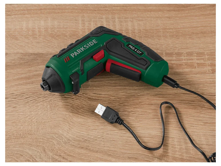 Parafusadeira sem fio PARKSIDE® PAS 4 D7, 4 V