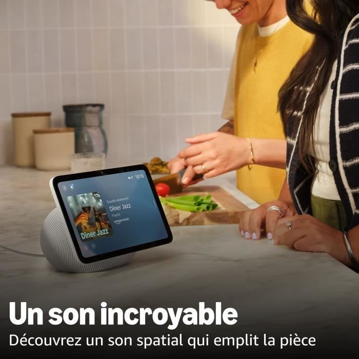Pantalla inteligente - AMAZON - Echo Show 8 - Pantalla táctil HD de 8,7