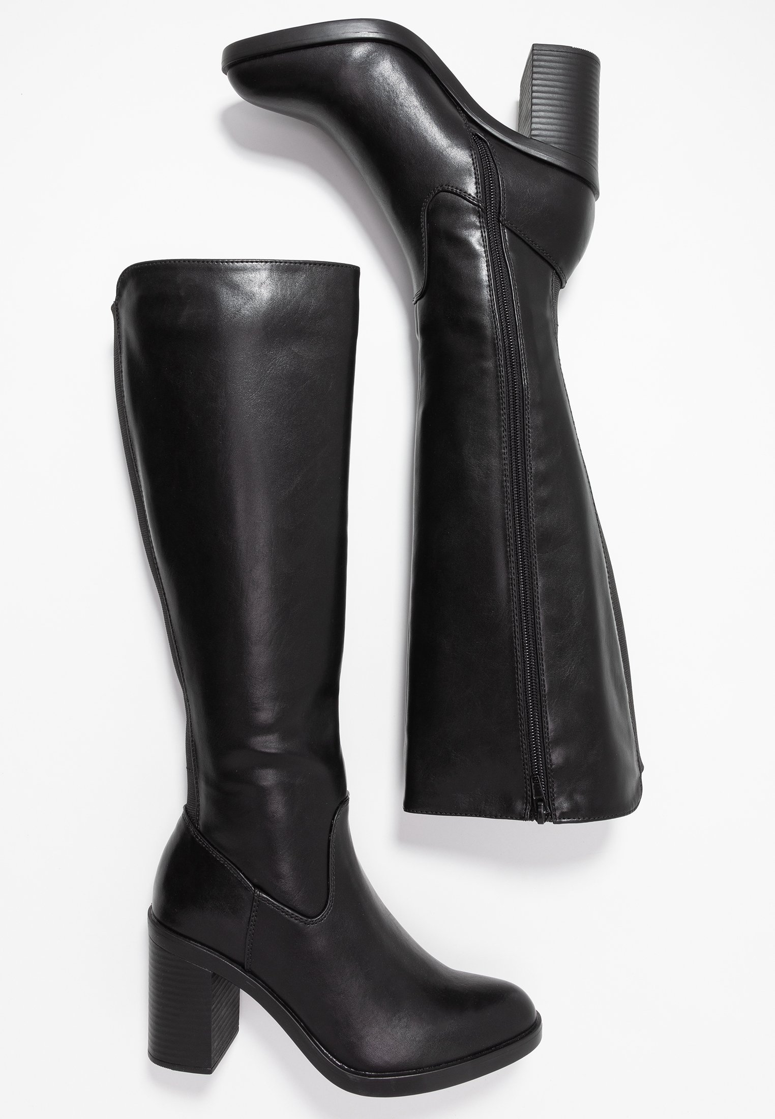 Anna Field Stiefeletten mit hohem Absatz – schwarz