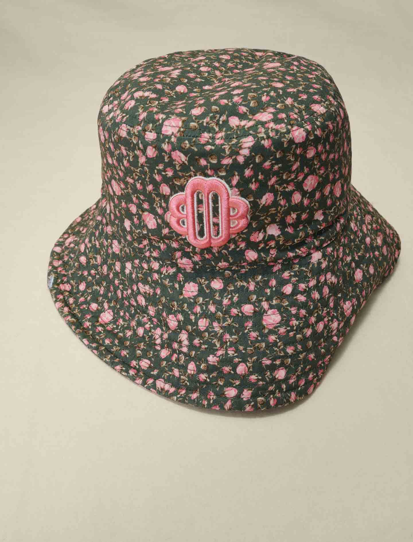Bob wide printed-Bouton de roses