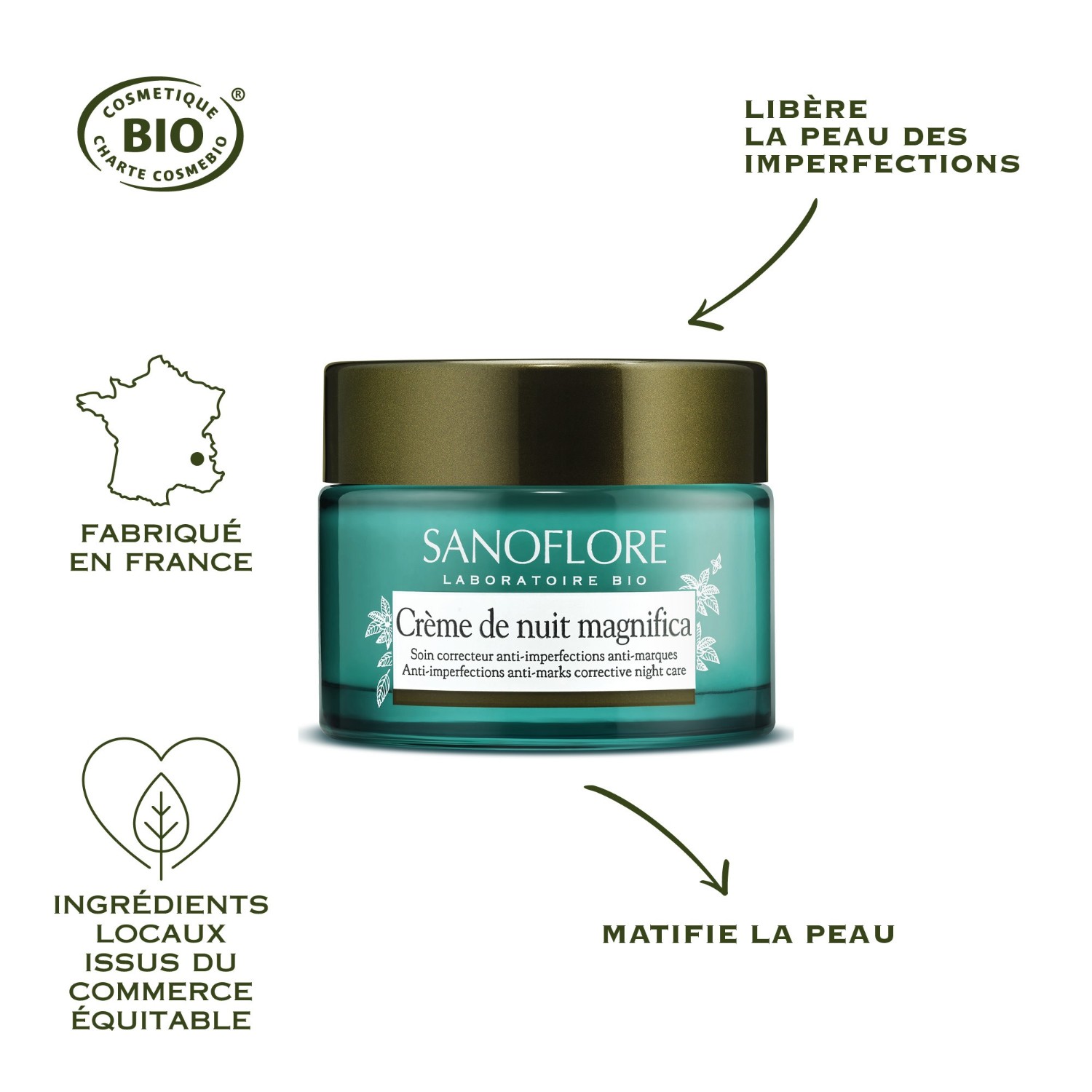 Sanoflore Crème de nuit magnifica