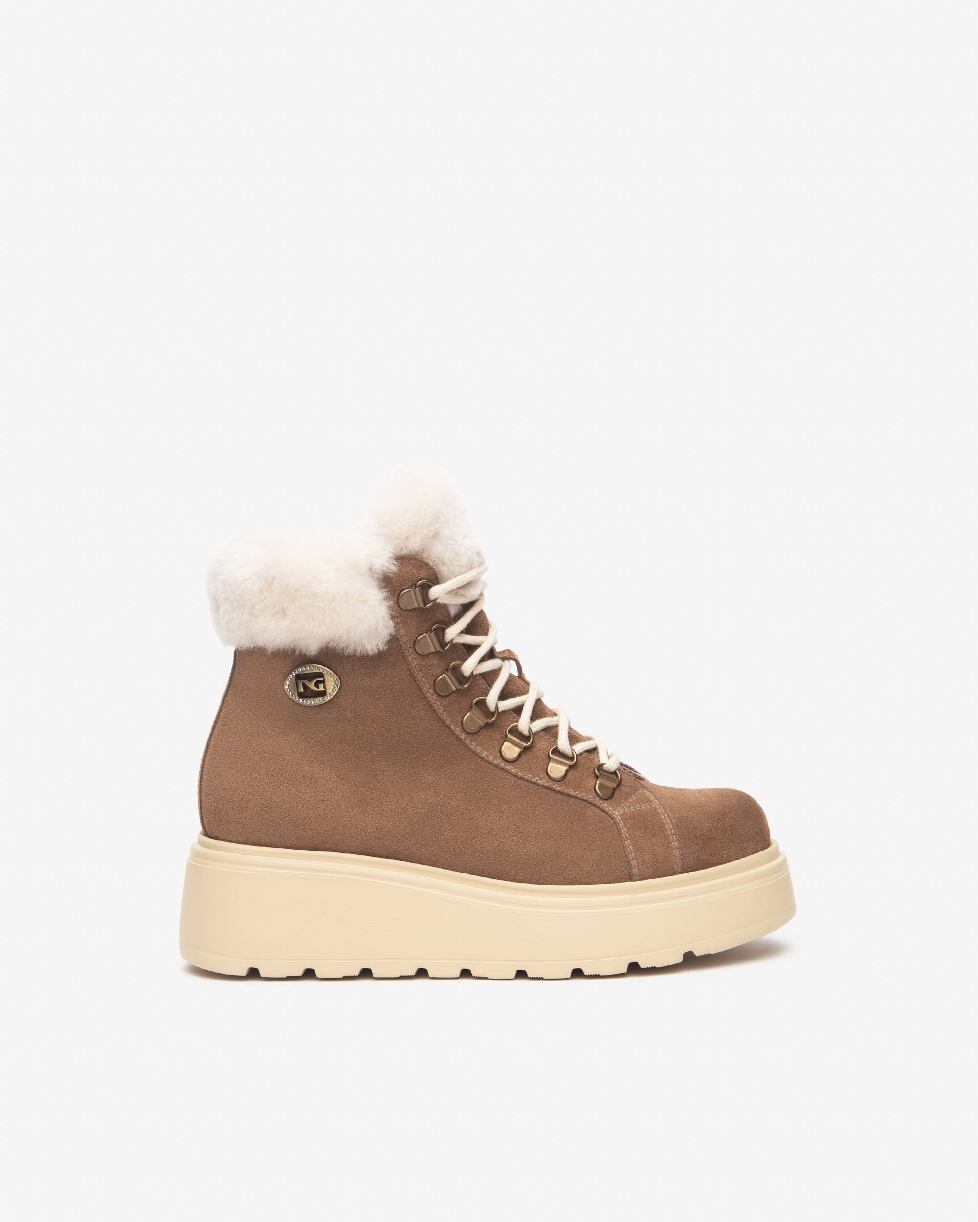  Damen-Wildlederstiefeletten