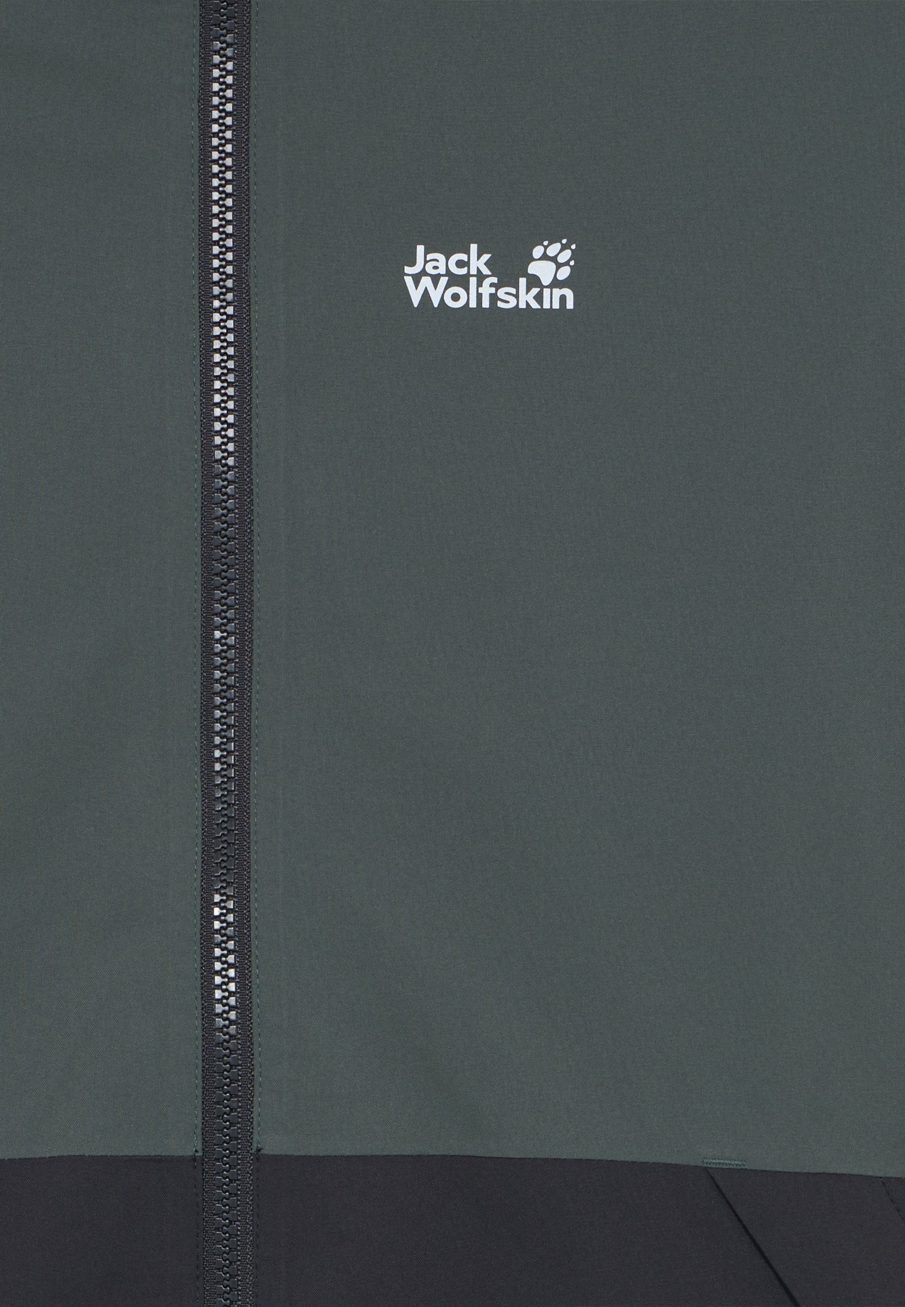Jack Wolfskin NEW SNOWY DAYS UNISEX - Kurtka typu soft shell - kolor łupkowo-zielony