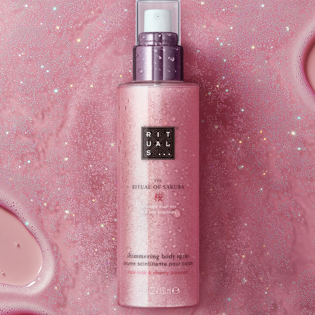 Mgiełka do ciała Rituals The Ritual of Sakura Shimmering - 150 ml