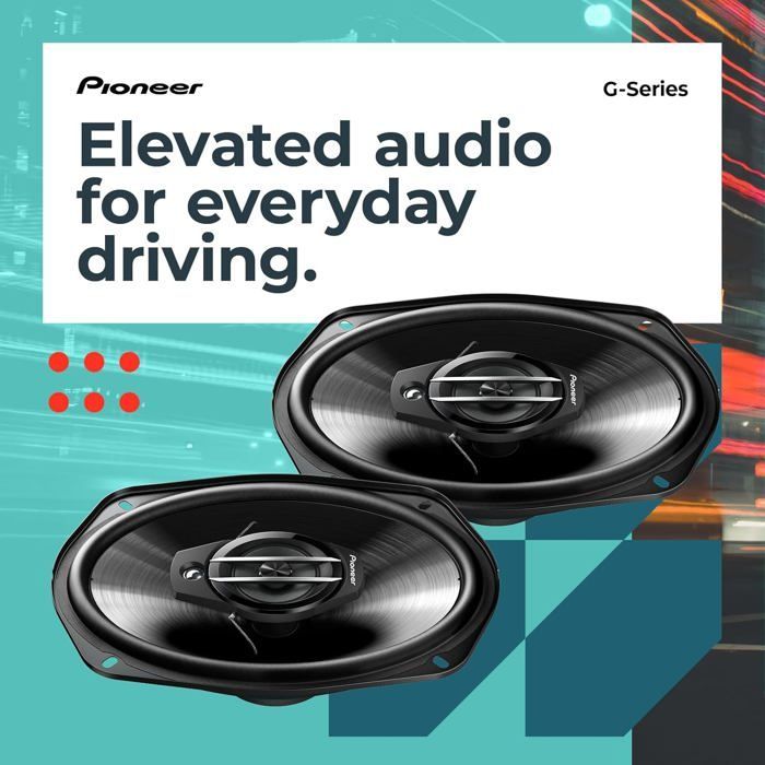 Altavoces coaxiales de 3 vías - SVATV - TS-G6930F - 6