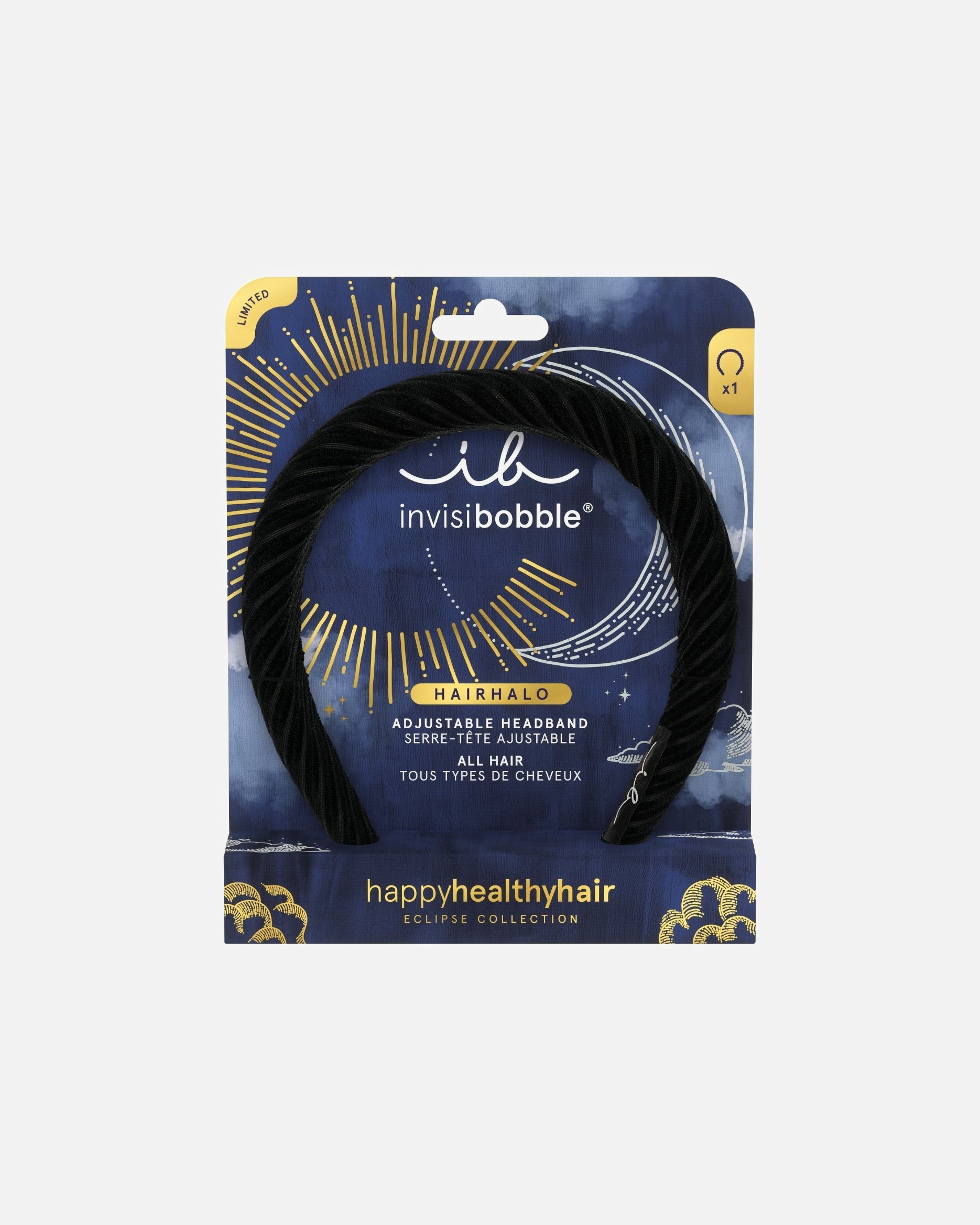 Invisibobble Håraccessoar Eclipse Hairhalo Midnattsring - 1 st
