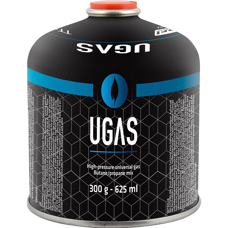 Lata de gas de 300 g (625 ml), Ugas